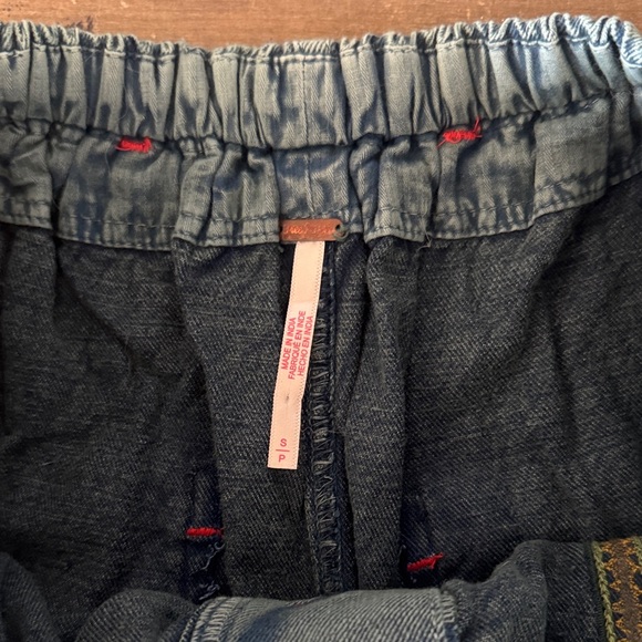 Free People Bohemian Patchwork Shorts - Picture 2 of 3
